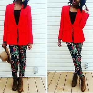 H&M Black Ankle Cropped Pants